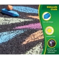 thumbnail image 6 of Crayola Washable Sidewalk Chalk in Assorted Colors, 48 Count, 6 of 8