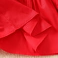 thumbnail image 7 of JAJAHO Long Sleeve Dress For Baby Girl Clothes Love Letter Embroidery Valentine's Day Peter Pan Collar Dresses 6M-4T Cozy Dresses, 7 of 7