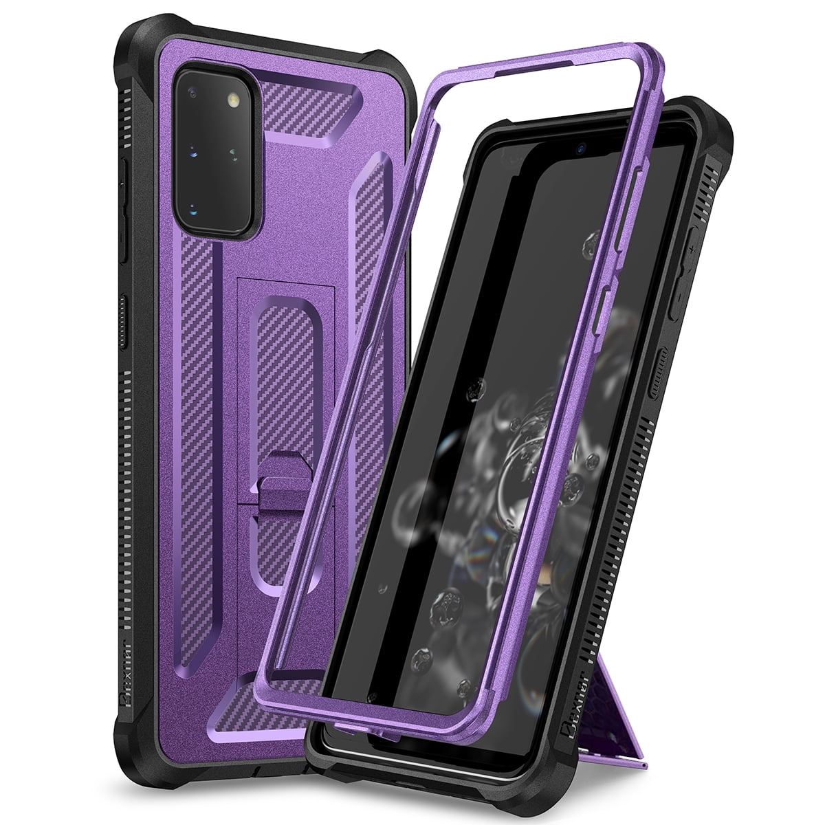 Dexnor Galaxy S20 Plus 5G Case with Kickstand Full Body Heavy Duty ...