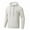 White, variant on Taigaofy Men's Geometric Texture Hoodie with Pocket, Skin-Friendly Long Sleeve Casual Pullover, Perfect Valentine's Day Gift for Him Black XL