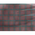 thumbnail image 4 of oneOone Georgette Viscose Fabric Tartan Check Print Fabric By Yard 42 Inch Wide, 4 of 4