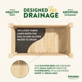 thumbnail image 6 of Greenes Fence 48" x 24" x 31" (3/4" Thick) Premium Cedar Elevated Garden Bed, 6 of 10