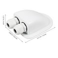 thumbnail image 2 of WEAVILUX Portable Solar Panel Mount Bracket with ABS Weather-Resistant Housing for RV, Yacht, and Outdoor Adventures, 2 of 8
