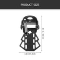 thumbnail image 2 of KAKOWELY folding bike pedals 2Pcs Bicycle Rear Pedals Folding Bike Rear Pedal Non-Slip Rear Seat Footrest Pedals3.54"X1.97"X0.79", 2 of 4