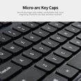 thumbnail image 4 of yeacher KM901 Keyboard Mouse Combo 2.4G Wireless 78 Key Mini Keyboard and Mouse Set Portable Office Combo, 4 of 7