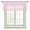 Pink, variant on Pink Sheer Curtains Valances for Windows Country French Rustic Buffalo Plaid Modern Art Chiffon Kitchen Valances for Cafe, Rod Pocket Voile Window Treatments Curtains for Living Room Bedroom, 42"x12"