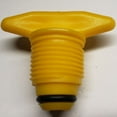 thumbnail image 3 of Propane (LP) Tank/Cylinder Valve Safety Plugs, POL with inside, left hand threads ; 10 Pack Yellow, **Made In USA**, 3 of 6