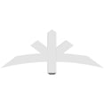 thumbnail image 4 of 48"W x 18"H x 2"D x 4"F, 9/12 Pitch, Alberta Architectural Grade PVC Gable Bracket, 4 of 8
