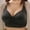 Black bras for women, variant on Sports Bras for Women Plus size underwear comfortable,breathable,close-fitting,Push-Up,Sexy Ladies Full Coverage Seamless Full Figure Bras Wire Free Bra,Bras