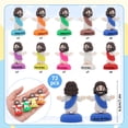 thumbnail image 3 of 72pcs Mini Jesus Figurine with Multi-Color Base Set, Christian Holiday Decorations, Funny Social Media Challenge Game Prop, Ideal Gift for Church & Party, 3 of 8