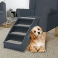 thumbnail image 2 of vidaXL Dog Stairs Foldable Dog Ramp Pet Stairs for High Bed Couch Car Sofa, 2 of 26