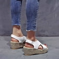 thumbnail image 5 of VerPetridure Low-top Exports Increased Rubber Viscose Shoes Side Air Rear Air Women's Sandals Summer Casual Shoes, 5 of 6