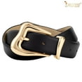 thumbnail image 7 of JASGOOD Women Leather Belts Fashion Ladies Waist Belt with Gold Buckle, 7 of 7