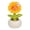 C, variant on 1-Pc Cute Sunflower Desk Accessories Mini Resin Statue, Faux Flower Figurine for Farmhouse Tiered Tray Kitchen Bedroom Decor, Style A