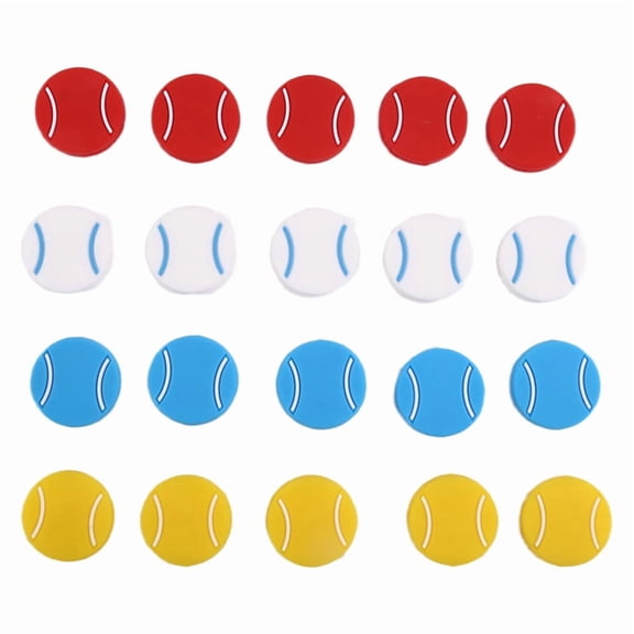 Tennis Racket Small Tennis Cushion Tennis Racket DIY Accessories Tennis Racket Cushioning Kit,20 * Tennis racket cushion,Random