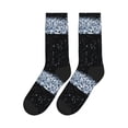 thumbnail image 5 of Crew Socks for Women Men Athletic - Abstract Glitter Sparkle Black Soft Comfort Breathable Mid-Calf Sole Running Socks Womens Men, 5 of 7