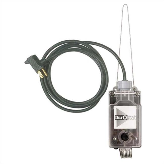 TekSupply CR2045 DuroStat Portable Waterproof Prewired Thermostat