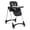 Black, variant on PEXMOR 4 in 1 Portable Baby High Chair, Convertible Foldable Highchair, Adjustable Height & Recline Positions, Black