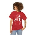 thumbnail image 2 of Caitlin Clark #22 Basketball Cartoon Unisex Heavy Cotton Tee-KWBCC22075-Red-M, 2 of 3