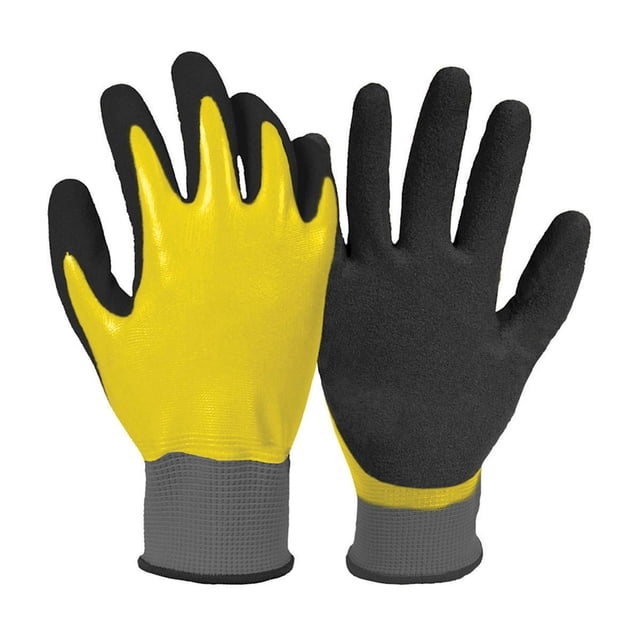 Guantes De Trabajo Firm Grip Nitrilo Resistentes Agua