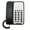 Black, variant on Corded Landline Phone Big Button Landline Phone Redial Fixed Telephone for Home Hotel Bathroom Guest Room