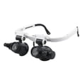 thumbnail image 2 of 2Pcs Head-Mounted Microscope Jeweler Magnifier With LED Light, 2 of 5