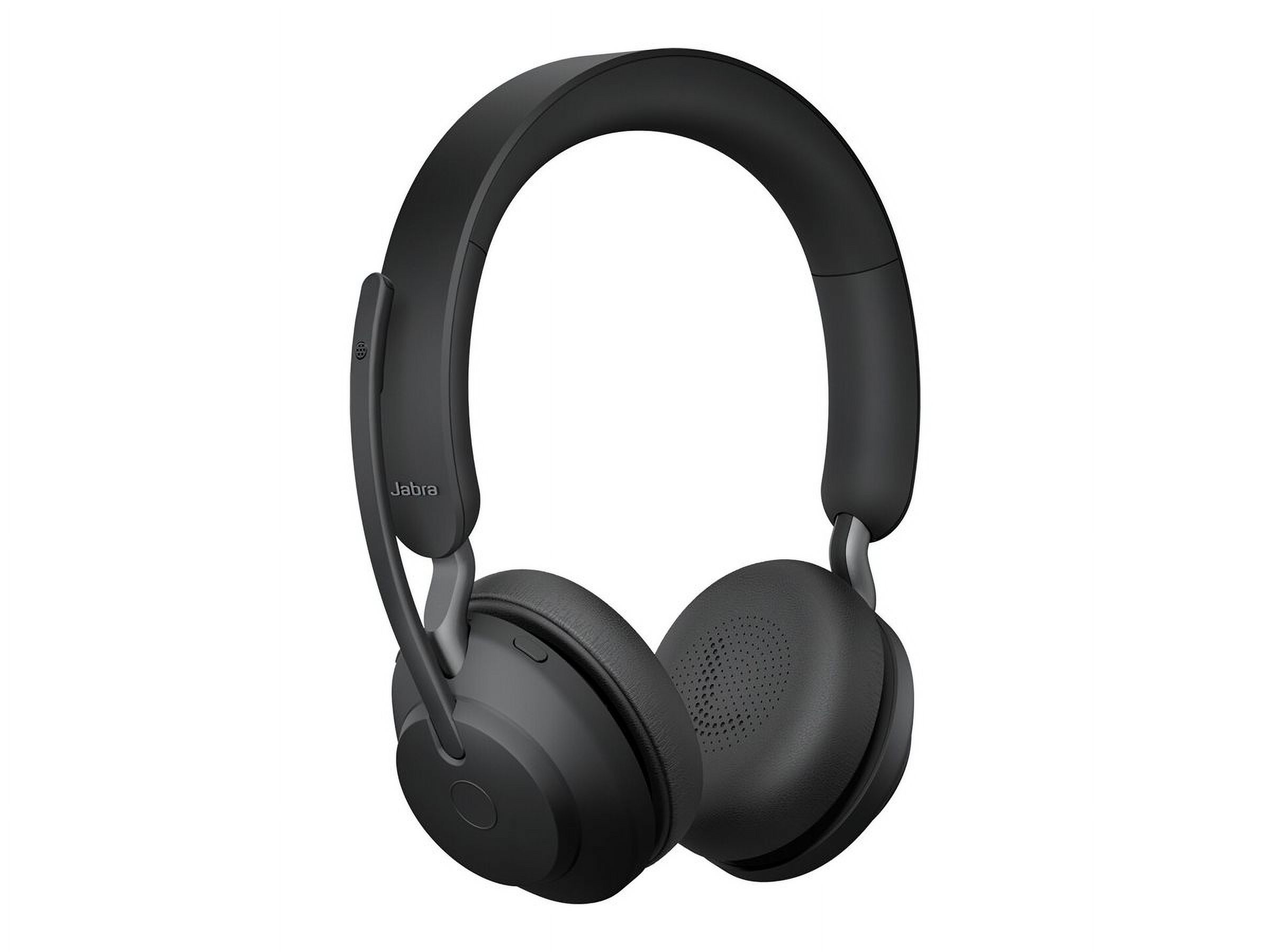 Jabra Evolve2 65 Mono Wireless On-Ear Headset (Microsoft Teams, USB Type-A, Black) - image 4 of 6