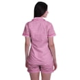 thumbnail image 4 of Moomaya Sleep Sets For Women With Shorts Pj Printed Short Sleeve Sleep Tops, 4 of 6