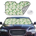 thumbnail image 2 of Balery Tulips Flowers Print Car Windshield Sun Shade,Windshield Sunshade for Car Pickup Truck SUV Accessories-Small, 2 of 7