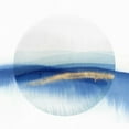 thumbnail image 2 of Isabelle Z 26x26 Gold Ornate Wood Framed with Double Matting Museum Art Print Titled - Indigo Eclipse II, 2 of 4