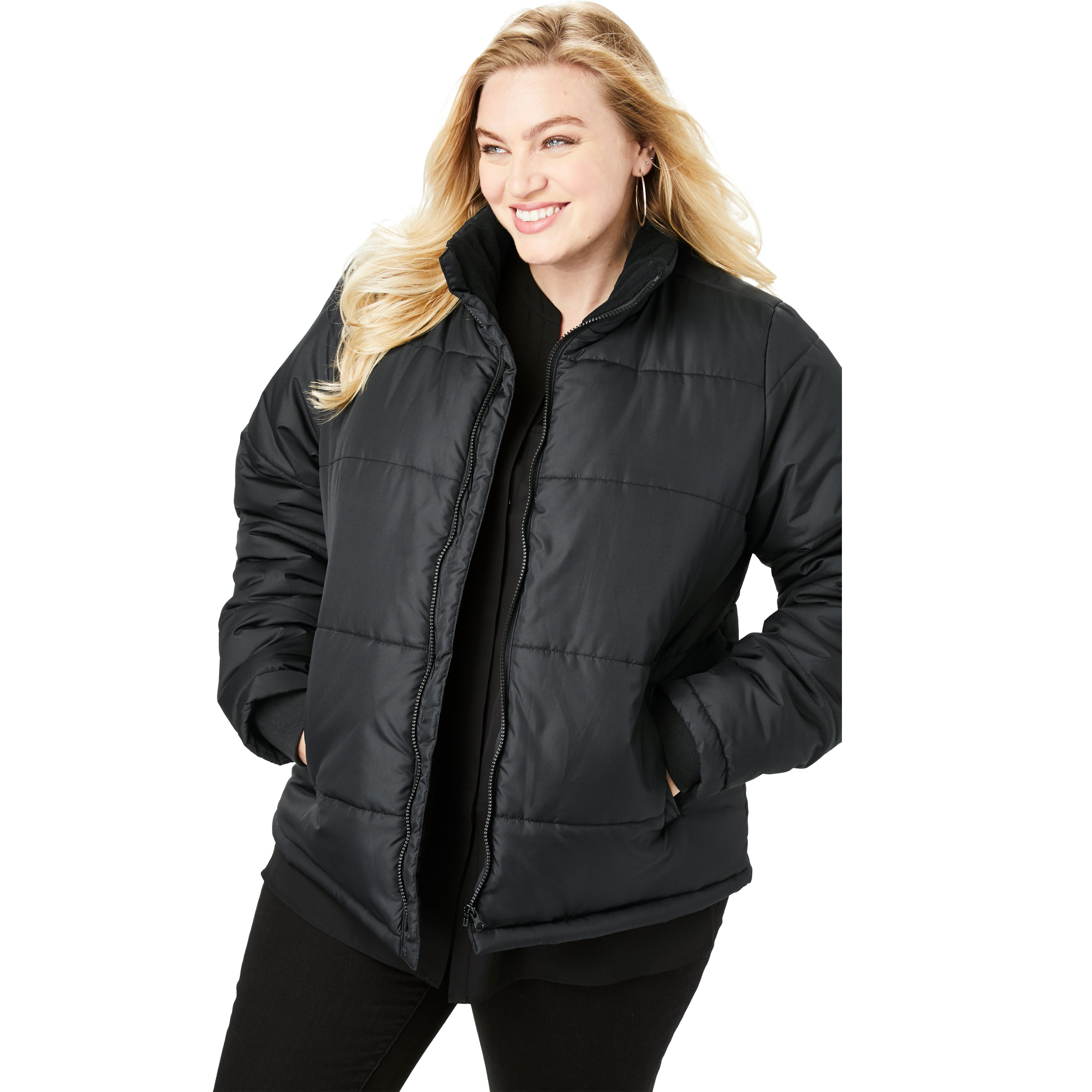 short quilted jacket womens