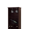 thumbnail image 3 of Benzara Well Designed Elegant Wine Bar With Wine Racks, Brown, 3 of 7