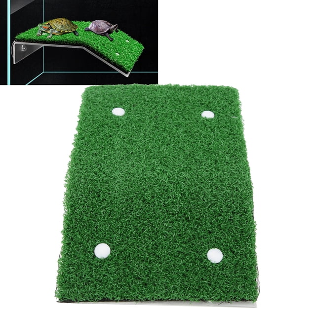 Rampa de Escalada para Reptiles, Simulacia de Césped, Muelle para Acuario, Platlaforma Flotante, Tanques de Reptiles Multifunción, Plataforma de Rampa, Terraza