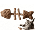 thumbnail image 6 of 2026 New Creative Fish Bone Cat Dental Chew Toy -Natural Catnip & Silvervine Teeth Cleaning Stick, Fix Cat Dental Health, Durable Wooden Feline Tooth Care Tool, 6 of 7