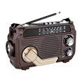 thumbnail image 1 of 2026 new Solar Hand Crank Emergency Radio, Bluetooth 5.2 Speaker with AM FM SW 3 Band Reception, 3W Powerful Audio and Power Bank, Portable Multifunctional Radio, 1 of 8