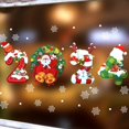 thumbnail image 3 of Pegatinas navideñas para ventana de Año Nuevo, decoración navideña para el hogar, cafetería, Bar, habitación de niños, calcomanías de pared, pegatina para fiesta de Navidad, 2024, 3 of 4