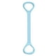 thumbnail image 2 of Cinturón de estiramiento para la espalda y el hombro | Postura de cuerda elástica de fitness para yoga Pilates | Banda de resistencia de silicona en forma de 8 | 17,7x3,3 pulgadas Azul Púrpura Rosa, 2 of 6