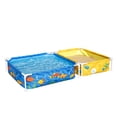 thumbnail image 2 of H2OGO! My First Frame Above Ground DuraPlus Kiddie Pool & Sandpit w/Cover, 2 of 8