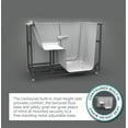 thumbnail image 7 of American Standard 3052.109.Cr Premium 51-1/2" Walk-In Whirlpool / Air Bathtub - White, 7 of 7