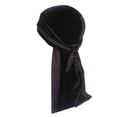 thumbnail image 2 of Casquettes de Baseball à Moins de 5$ Noires Femmes Chapeau Musulman Solide Turban Rétro Extensible, 2 of 2