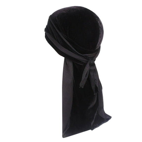 iHPH7 Scarf for Women Head Wrap Head Scarf for Women's Hair Turban Turbans for Women Muslim Head Scarf for Women, Black One Size