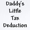 thumbnail image 2 of CafePress - Daddy's Little Tax Deduction Infant Bodysuit - Baby Light Bodysuit, Size Newborn - 24 Months, 2 of 4