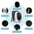 thumbnail image 3 of INSTACHEW Trekpod Smart Pet Carrier Backpack for Cats, Small Dogs and Puppies upto17 lbs, Intelligent Temperature Control, App- Enabled with 5V USB Portable Outlet, Hiking & Outdoor Use (White), 3 of 9