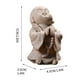 thumbnail image 3 of White Sands Sandstone Maitreya Buddha Resin Crafts Desktop Tea Pet Buddha Series, 3 of 7