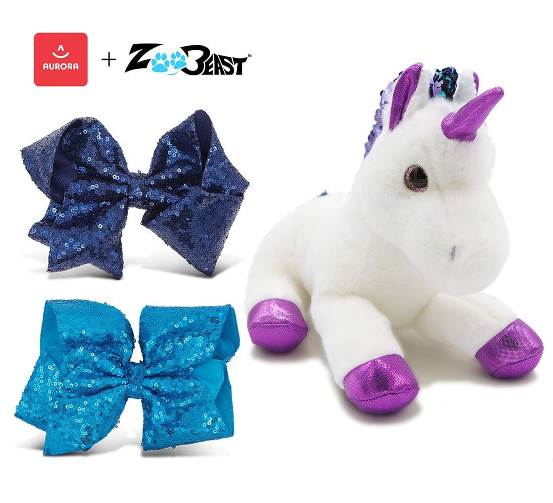 giant purple unicorn