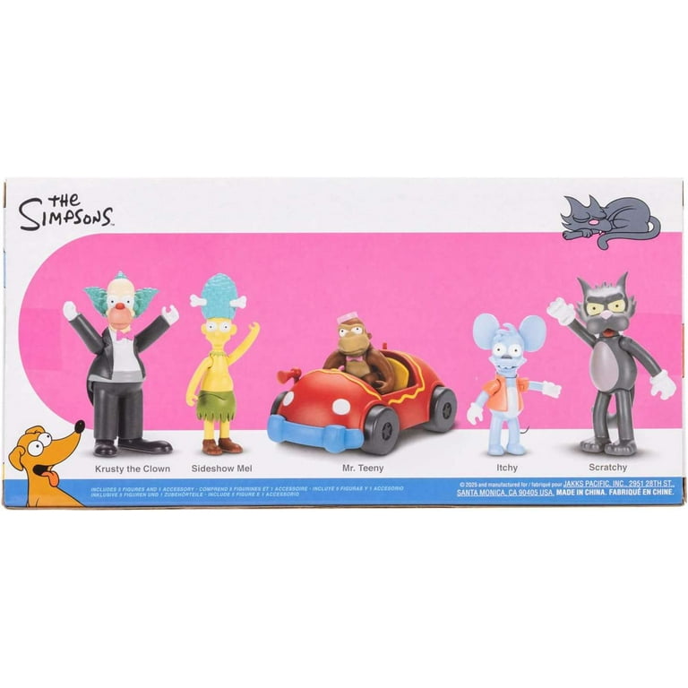The Simpsons Krusty the Clown Show Multi Pack Action Figure 5-Pack The Simpsons Krusty the Clown Show Multi Pack Action Figure 5-Pack
