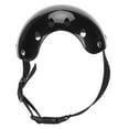 thumbnail image 3 of Casco para mascotas, Casco de Motocicleta para Perros ABS Negro de Con Correa de Barbilla Ajustable Protección Solar Casco de Seguridad para Mascotas para Caminar Andar en, 3 of 7