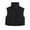 Black, variant on Puffer Vest Women Sevevn Womens Cropped Puffer Vest Padded Stand Collar Zip Lightweight Sleeveless Outwear Gilet Jacket Waistcoat