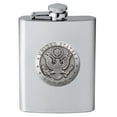 thumbnail image 1 of Heritage Metalworks FSK10658 8 oz Stainless Steel United States Army Flask, 1 of 1