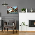 thumbnail image 5 of Epic Art 'Splash of Color - Brook Trout' by Mark Mueller Wildlife Art, Acrylic Glass Wall Art, 24"x16", 5 of 8